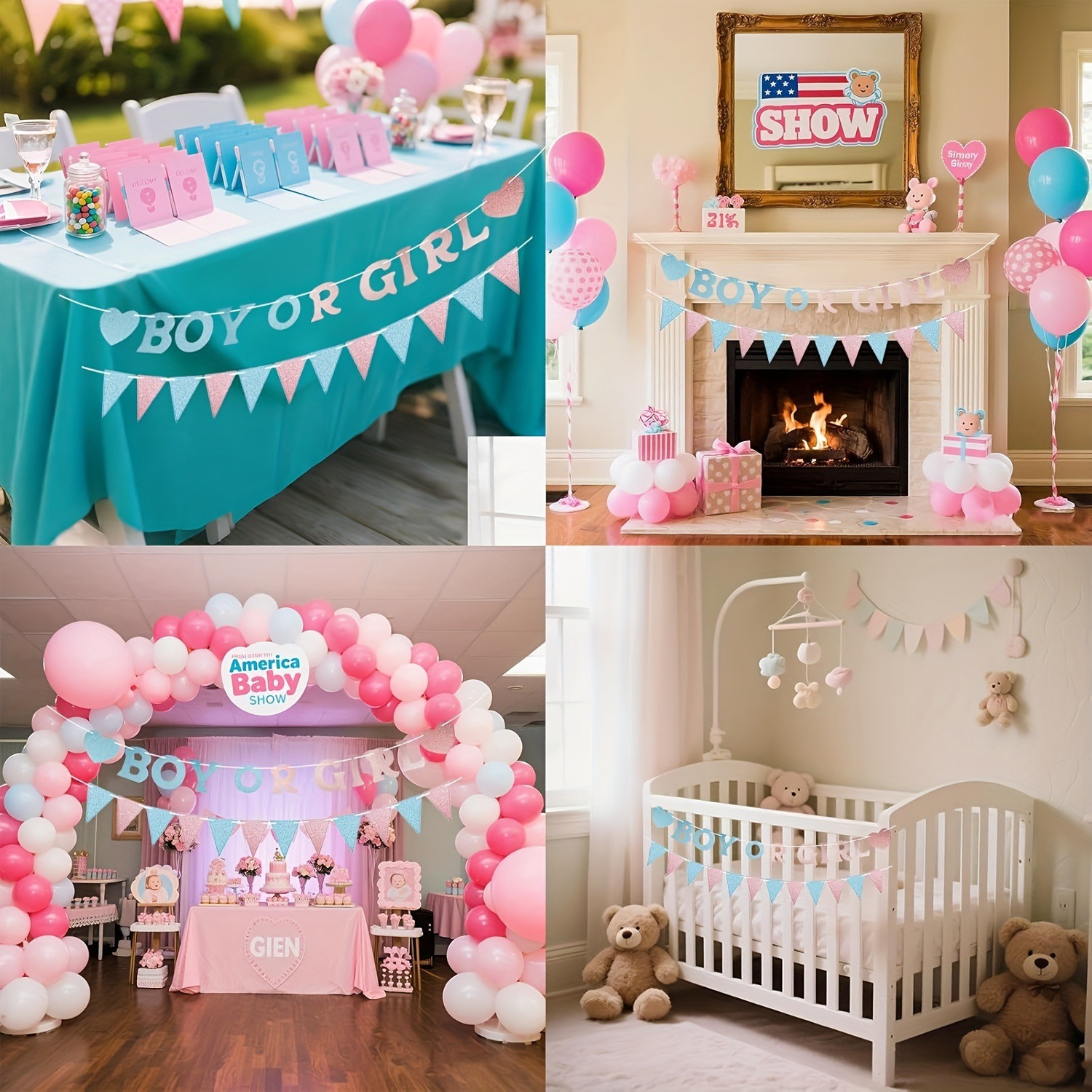 Gender Reveal Party Supplies O - Confetti Cannon Tube recension och pris