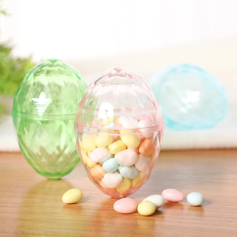 5Pcs Easter Theme Plastic Cand - Event Party Box recension och pris