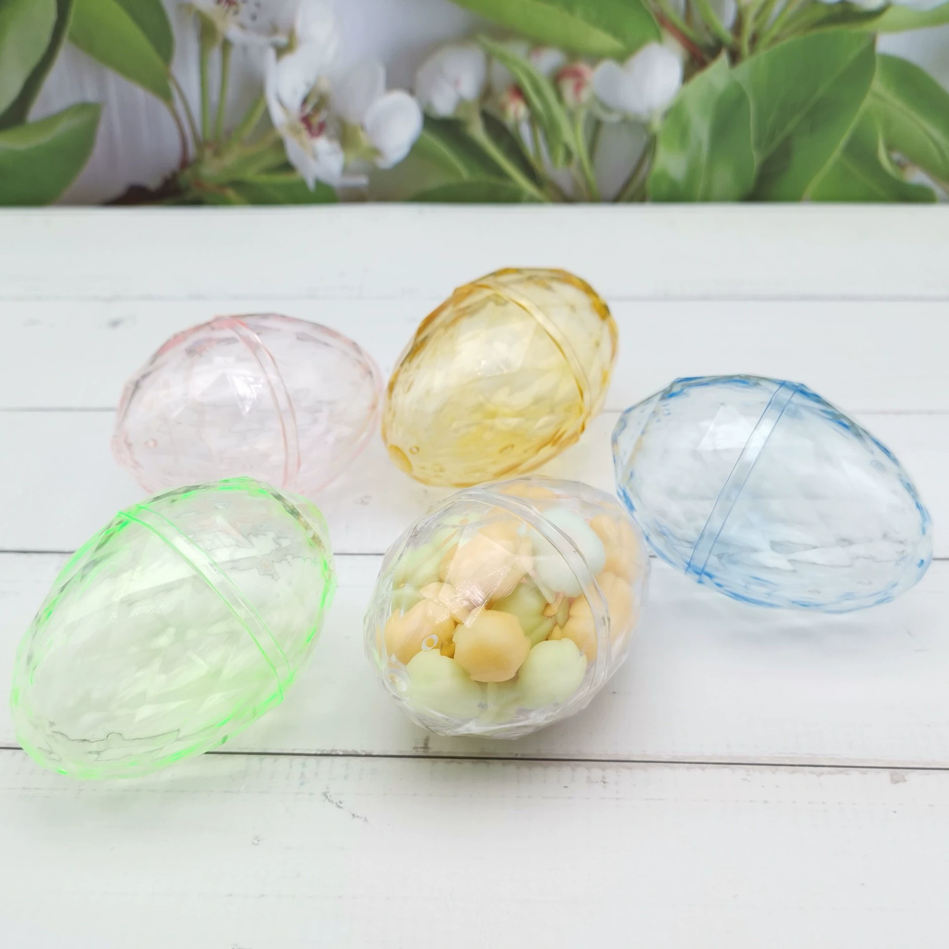 5Pcs Easter Theme Plastic Cand - Event Party Box recension och pris