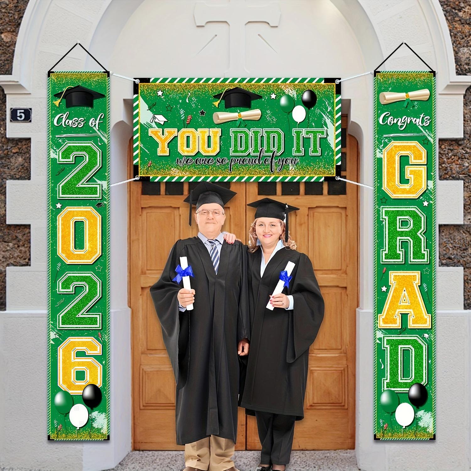 Congrat Class of 2026 Graduati - Party Banner Gold recension och pris
