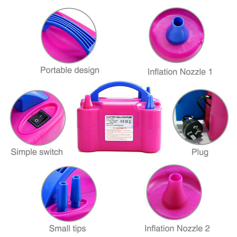 Portable Electric Balloon Blow - Balloon Pump Hand recension och pris